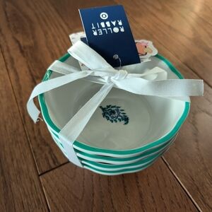 Roller Rabbit x Target 4pc 11.5oz Bouquet Mini Bowls Blue